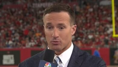 Drew Brees Makes His NBC Debut, Internet Amazed by His New Hair