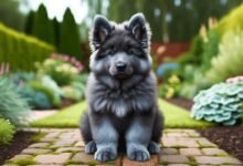 blue german shepherd