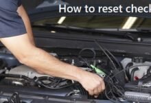 how to reset check engine light