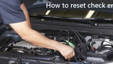 how to reset check engine light